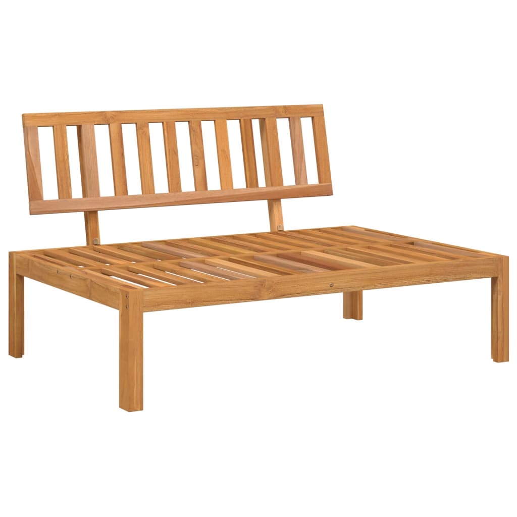 5-Delige Loungeset Pallet Massief Acaciahout Bruin