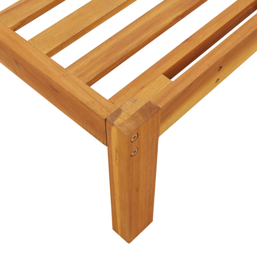 5-Delige Loungeset Pallet Massief Acaciahout Bruin