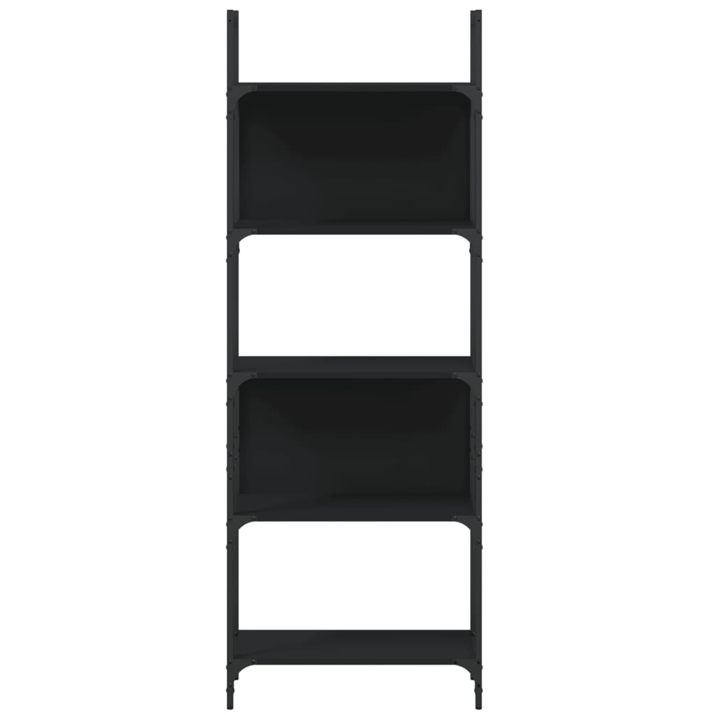 Boekenkast 5-Laags 60,5X24X166,5 Cm Bewerkt Hout