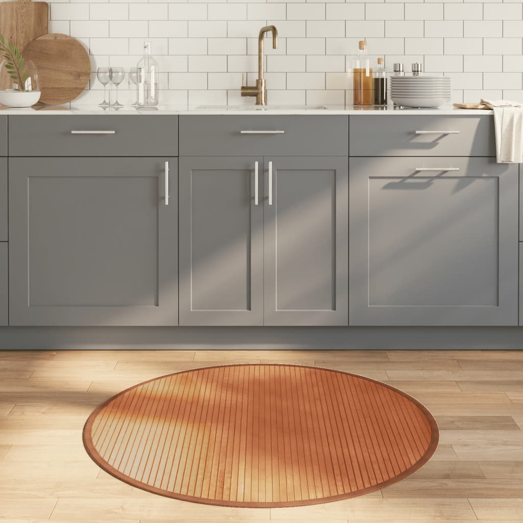 Vloerkleed Rond Bamboe