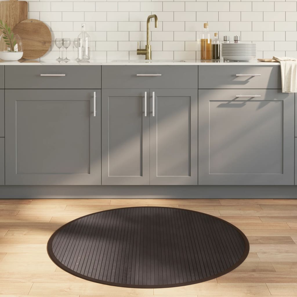 Vloerkleed Rond Bamboe