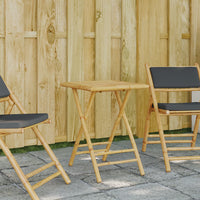Tuintafel Inklapbaar Bamboe