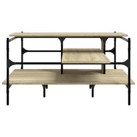 Salontafel 100X100X48,5 Cm Bewerkt Hout Kleurig