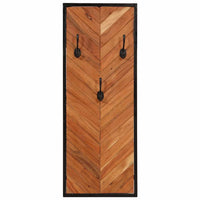 Kapstokken 2 St 35X1X90 Cm Massief Acaciahout