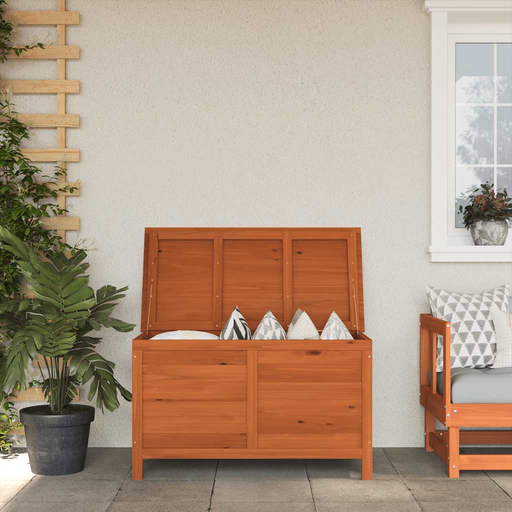 Tuinbox 99X49,5X58,5 Cm Massief Vurenhout Kleurig