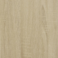 Schoenenkast 75X34X112 Cm Bewerkt Hout Kleurig Sonoma Eiken