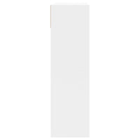 Schoenenkast Met 2 Klaplades 80X34X116 Cm Wit