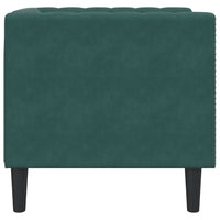 Fauteuil Chesterfield-Stijl Fluweel