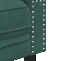 Fauteuil Chesterfield-Stijl Fluweel