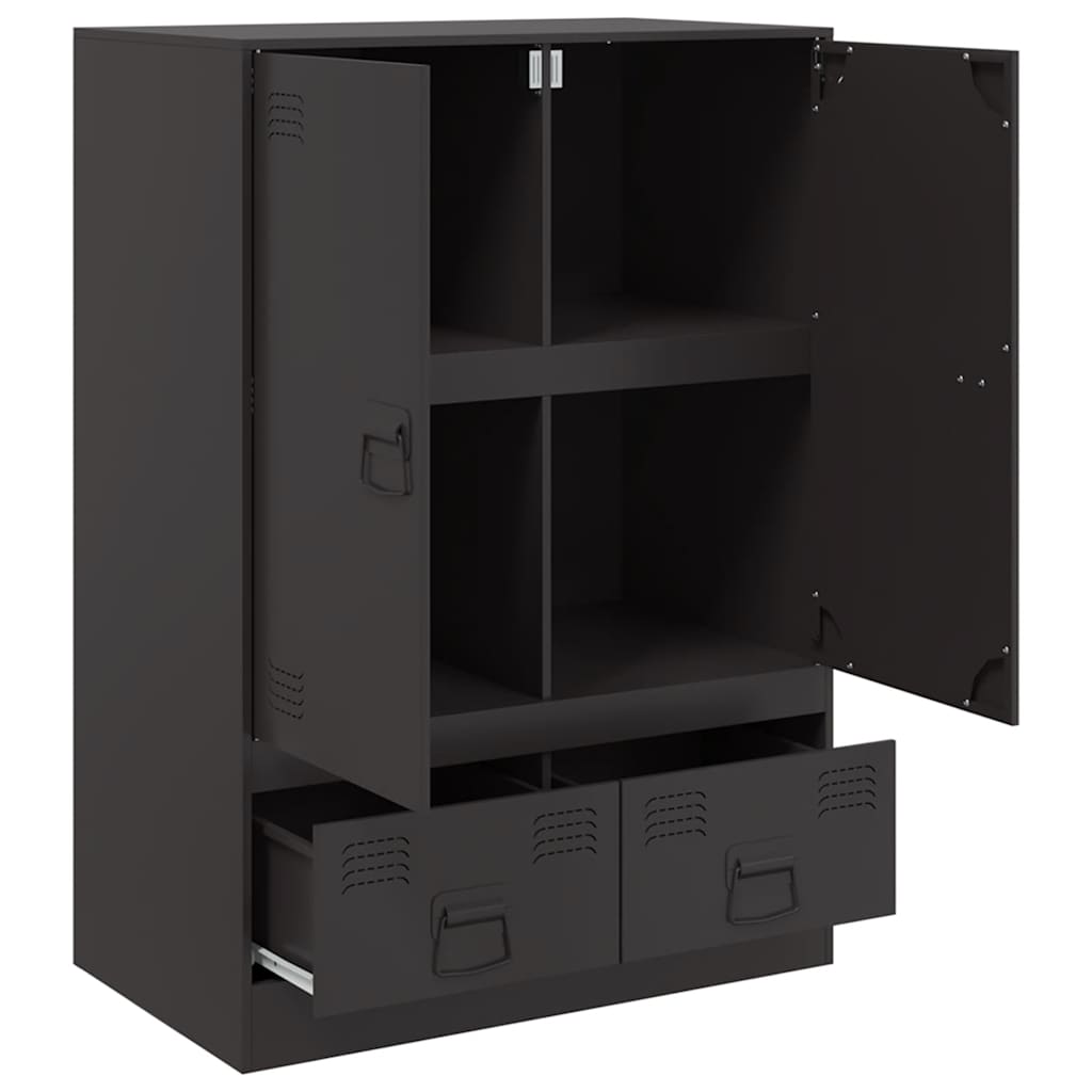 Hoge Kast 67X39X95 Cm Staal