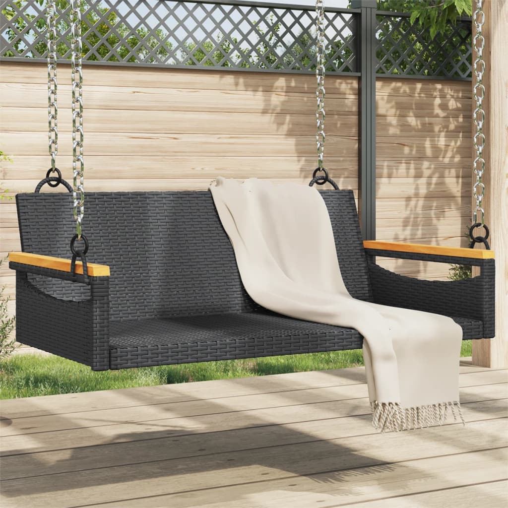 Schommelbank Poly Rattan