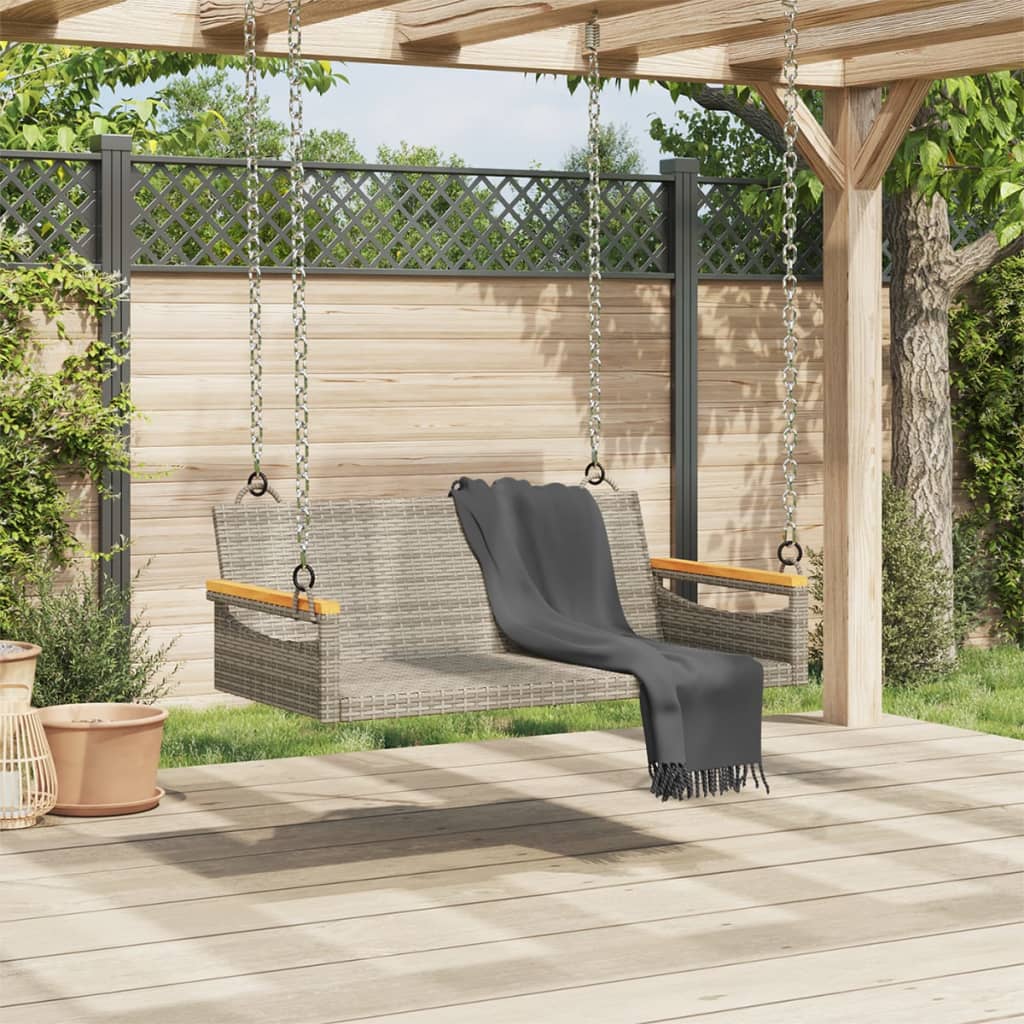 Schommelbank Poly Rattan