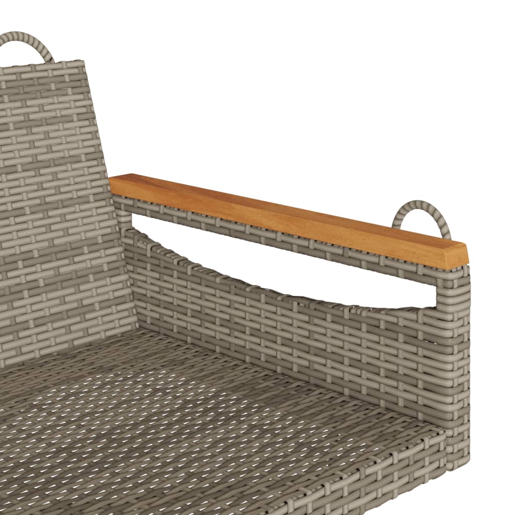 Schommelbank Poly Rattan