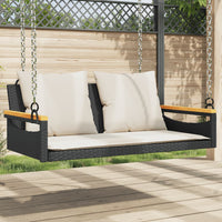 Schommelbank Poly Rattan
