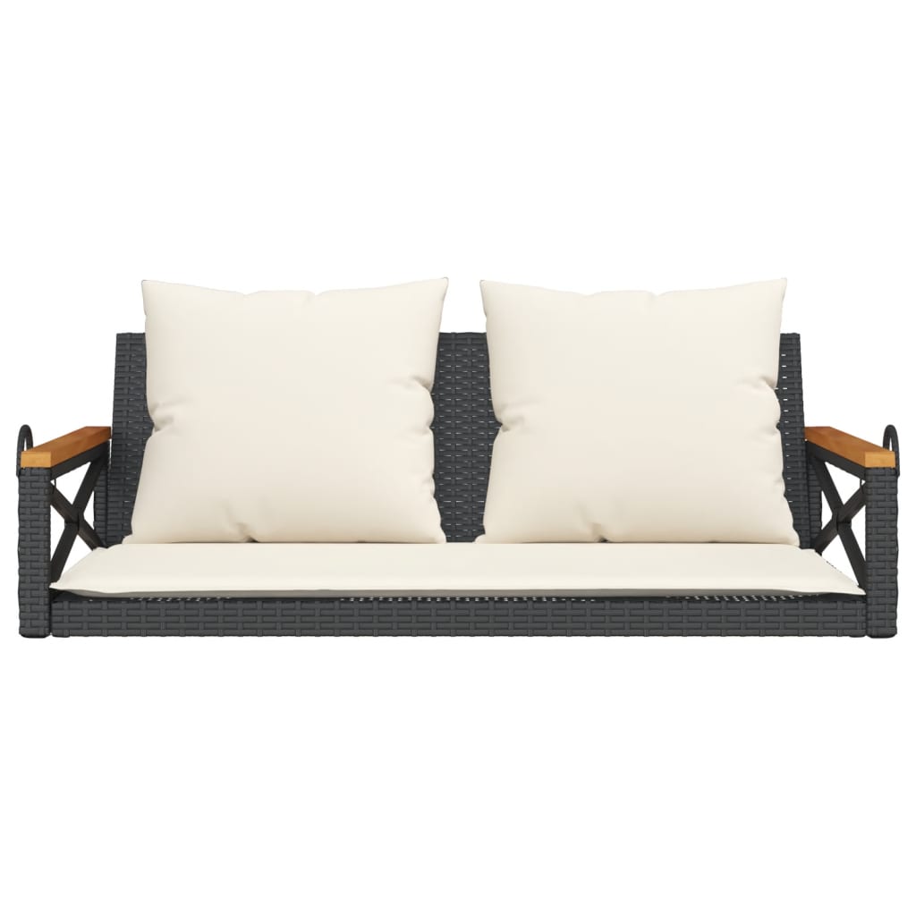 Schommelbank Met Kussens Poly Rattan