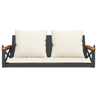 Schommelbank Met Kussens Poly Rattan