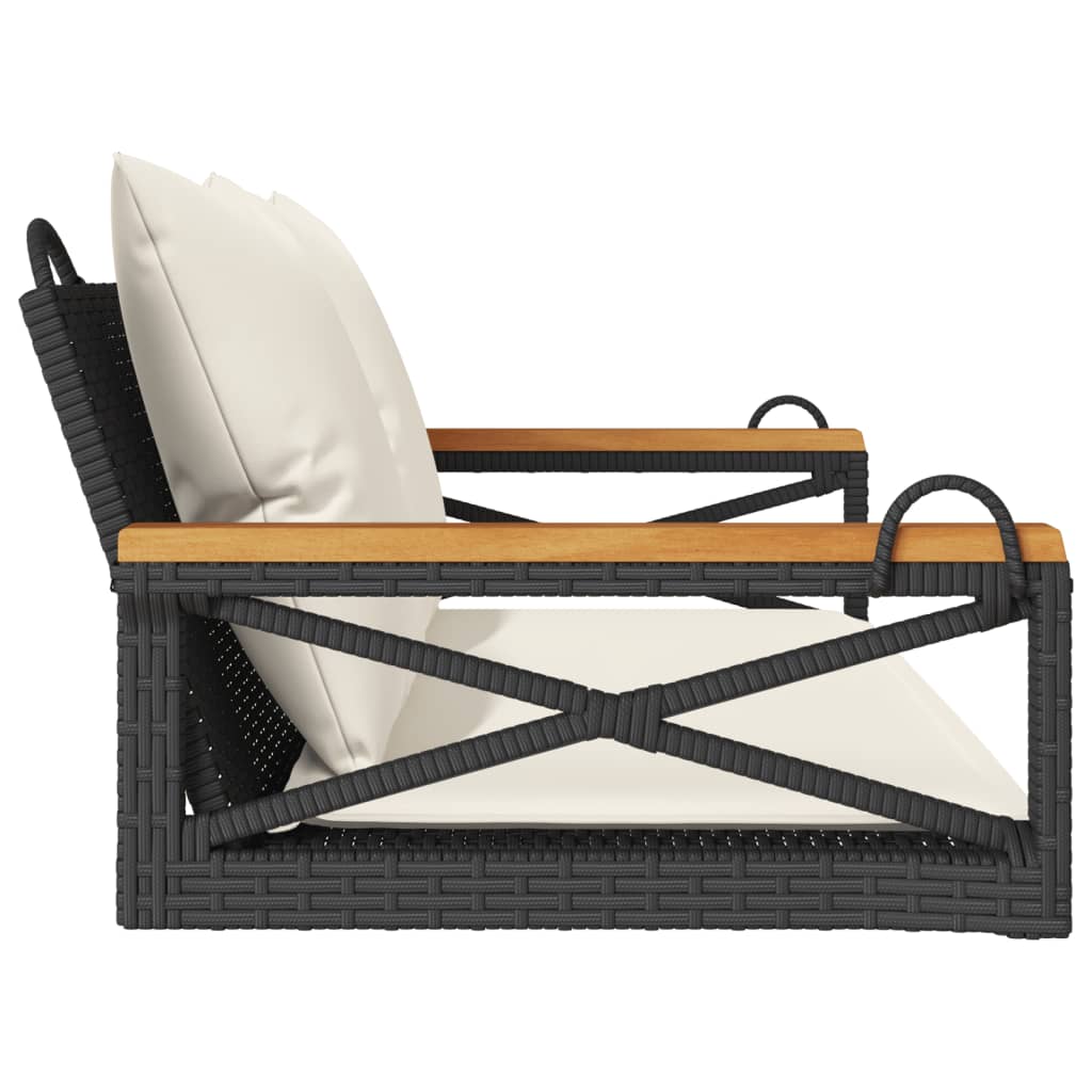 Schommelbank Met Kussens Poly Rattan