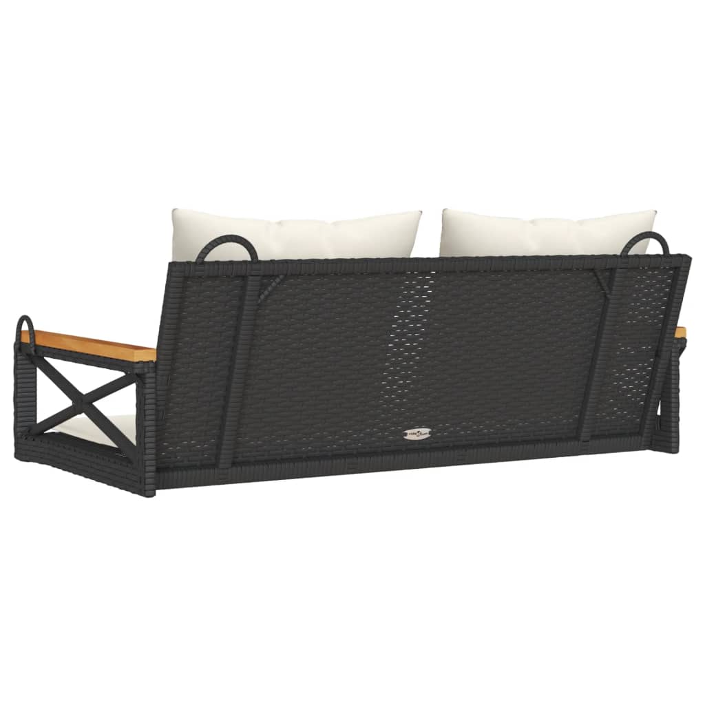Schommelbank Met Kussens Poly Rattan
