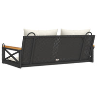 Schommelbank Met Kussens Poly Rattan