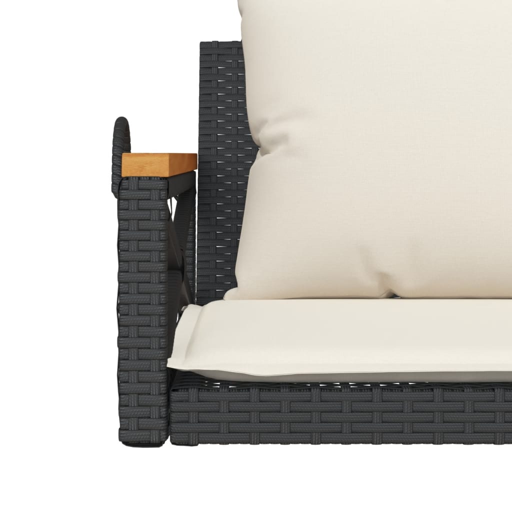 Schommelbank Met Kussens Poly Rattan