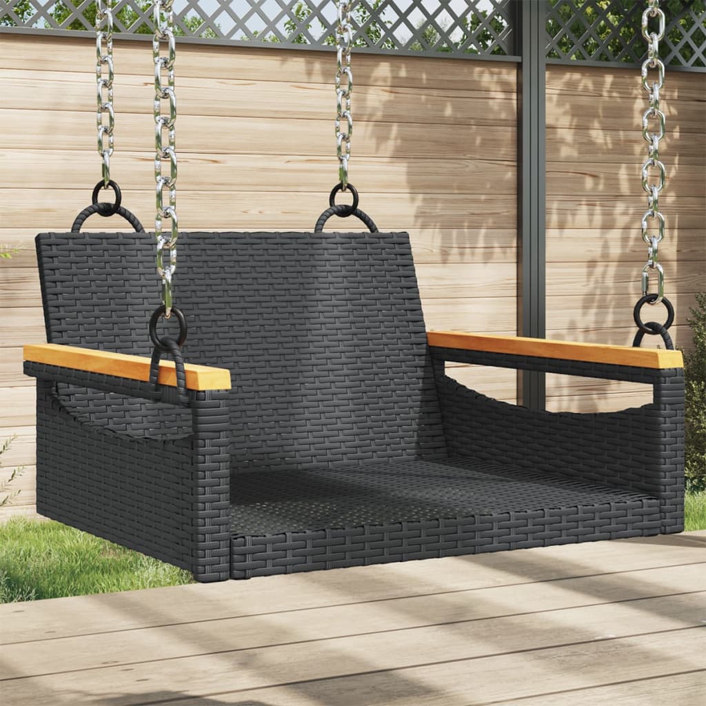 Schommelbank Poly Rattan