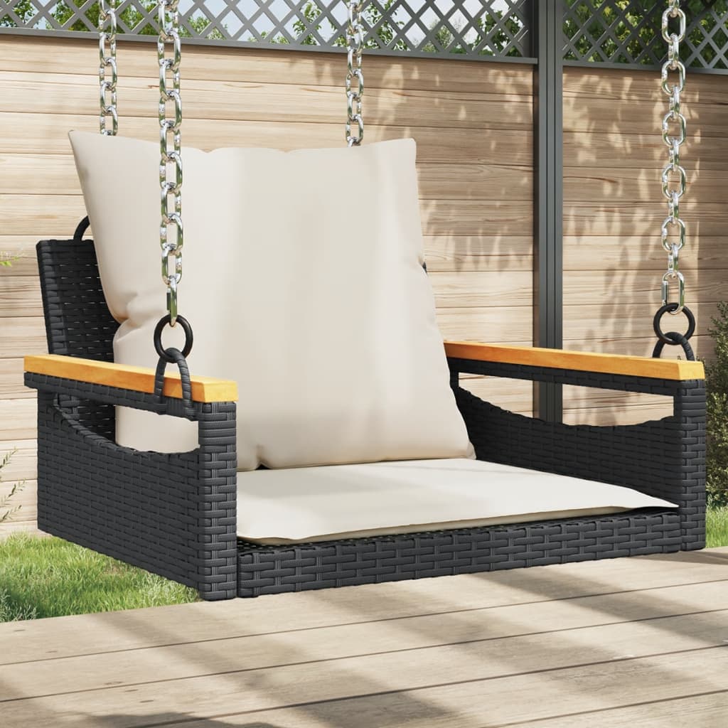Schommelbank Poly Rattan