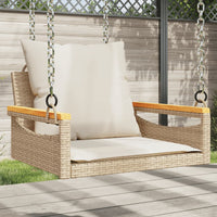 Schommelbank Poly Rattan