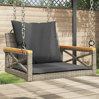 Schommelbank Met Kussens Poly Rattan