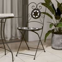 Bistrostoelen Inklapbaar Keramiek Kleurig En