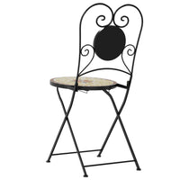 Bistrostoelen Inklapbaar Keramiek Kleurig En