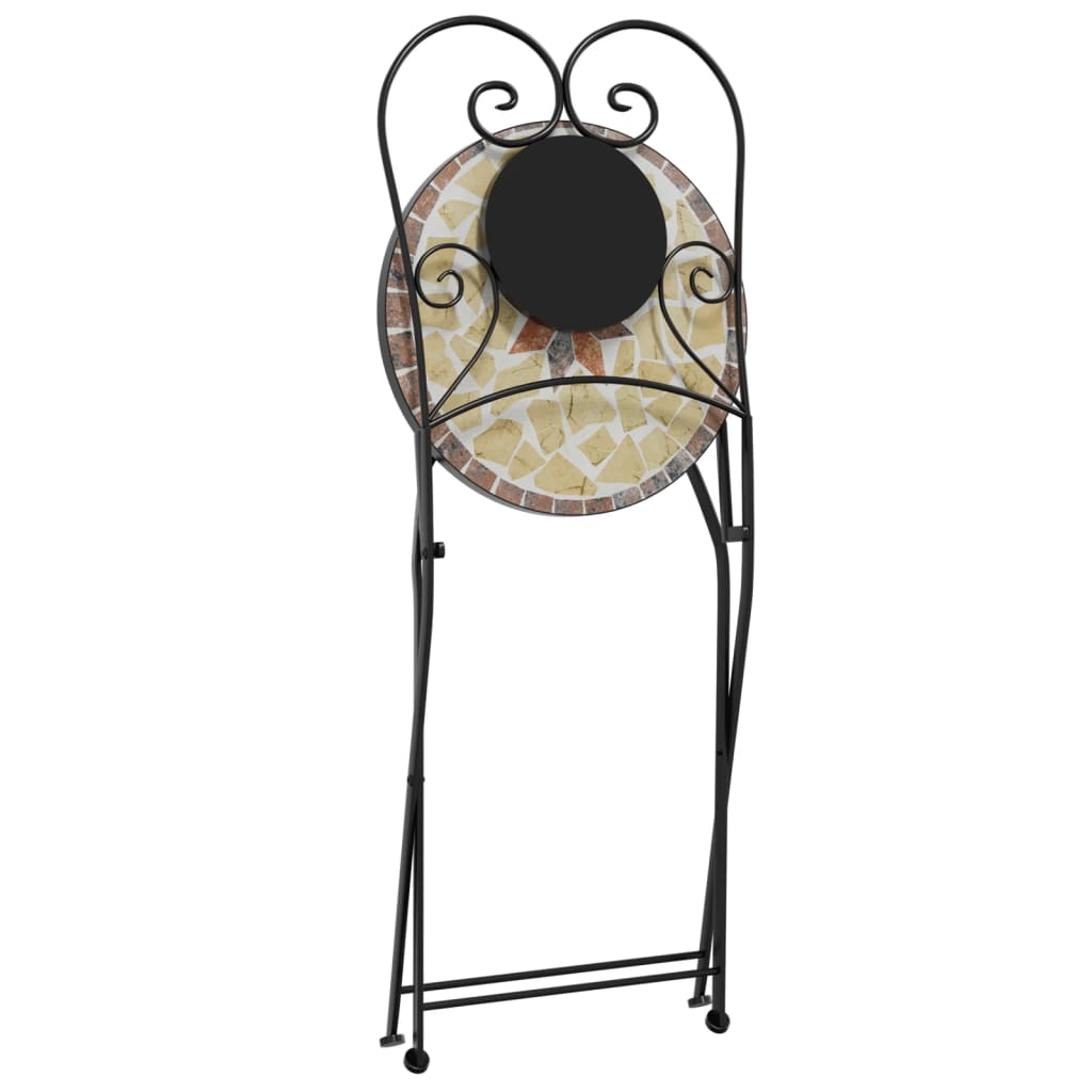 Bistrostoelen Inklapbaar Keramiek Kleurig En