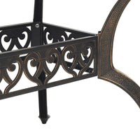 Tuintafel 150X90X72 Cm Gietaluminium Kleurig
