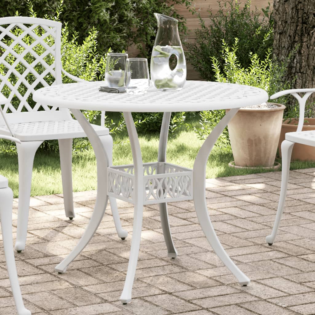 Tuintafel Ø 90X75 Cm Gietaluminium