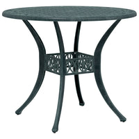 Tuintafel Ø 90X75 Cm Gietaluminium