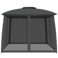 Prieel Met Gaaswanden En Dubbel Dak 2,93X2,93 M Staal