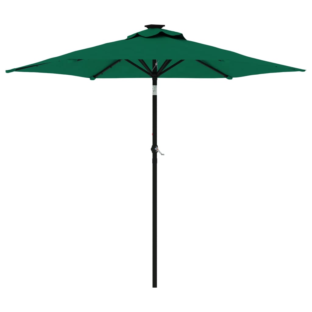 Parasol Met Stalen Paal 225X225X212 Cm