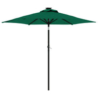 Parasol Met Stalen Paal 225X225X212 Cm