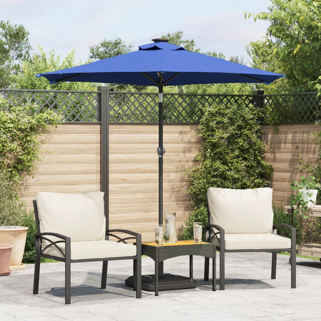 Parasol Met Stalen Paal 225X225X212 Cm