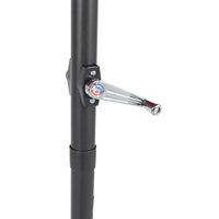 Parasol Met Led's En Stalen Paal 225X225X212 Cm