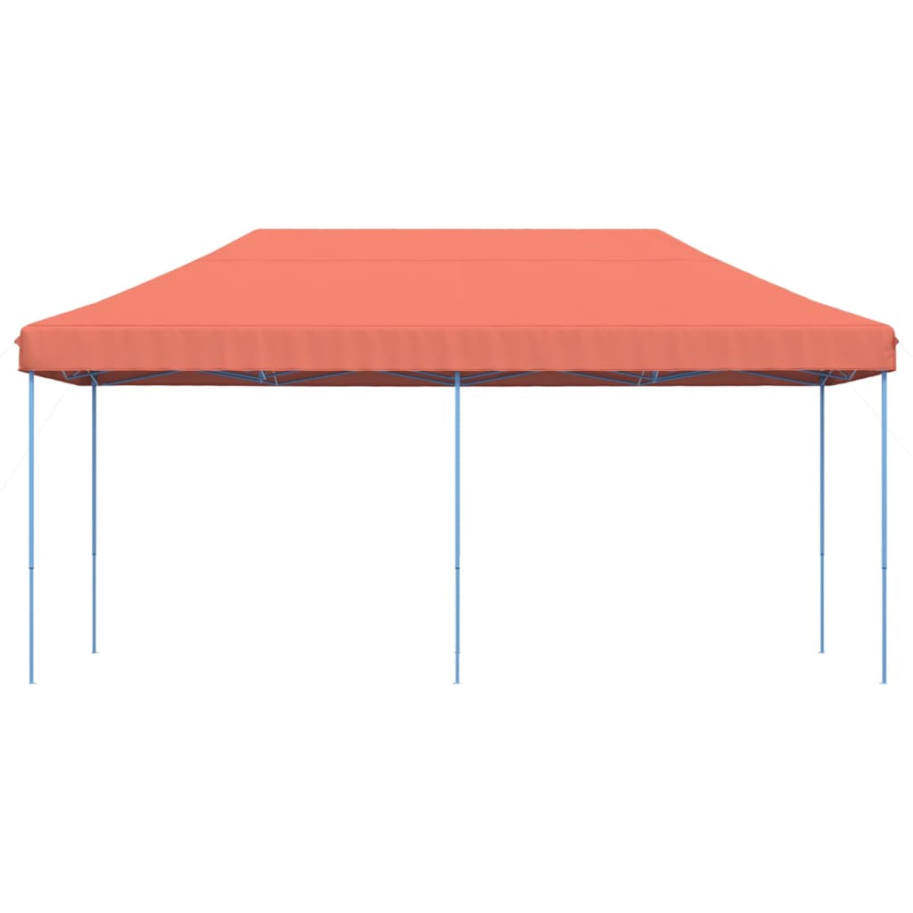 Partytent Inklapbaar Pop-Up 580X292X315 Cm Terracotta