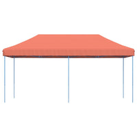 Partytent Inklapbaar Pop-Up 580X292X315 Cm Terracotta