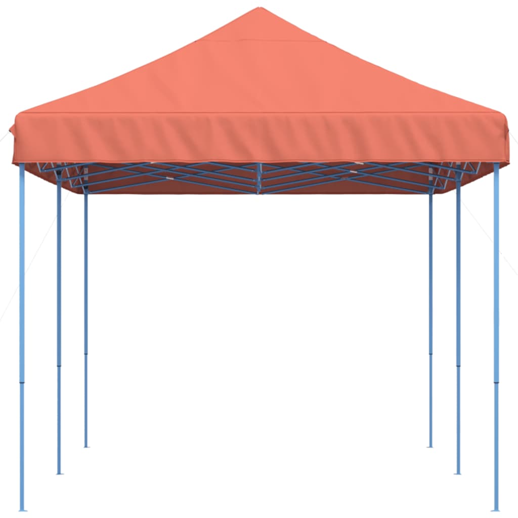 Partytent Inklapbaar Pop-Up 580X292X315 Cm Terracotta