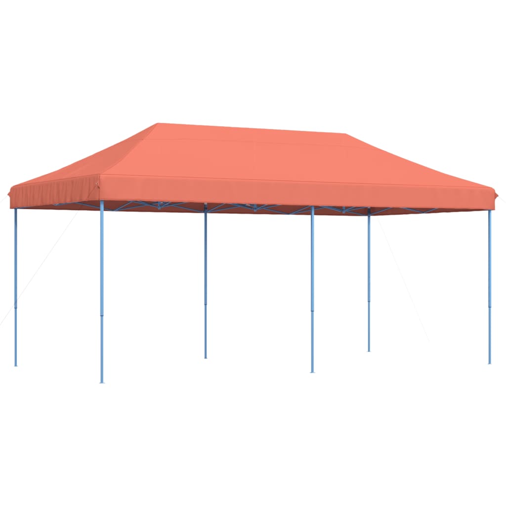 Partytent Inklapbaar Pop-Up 580X292X315 Cm Terracotta