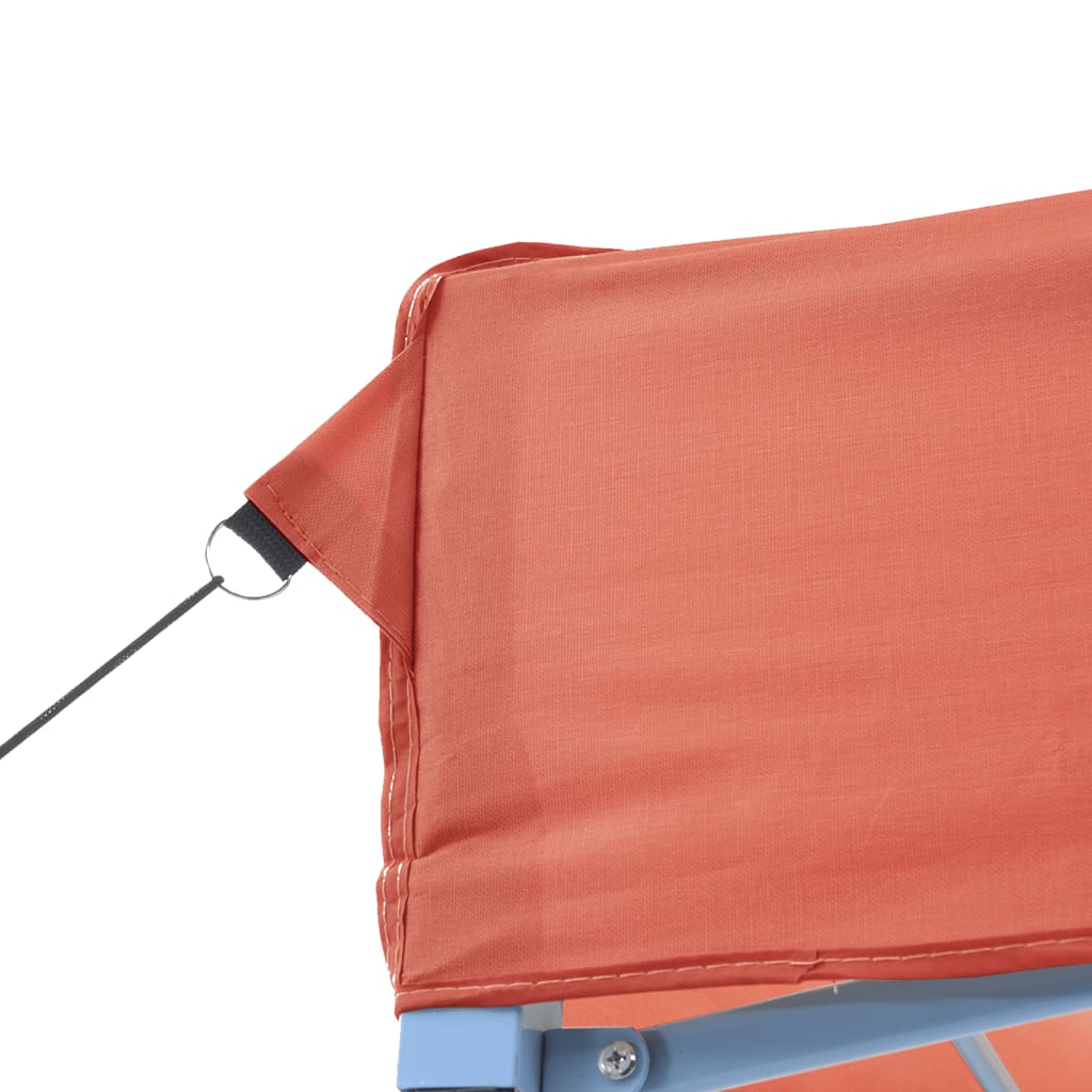 Partytent Inklapbaar Pop-Up 580X292X315 Cm Terracotta