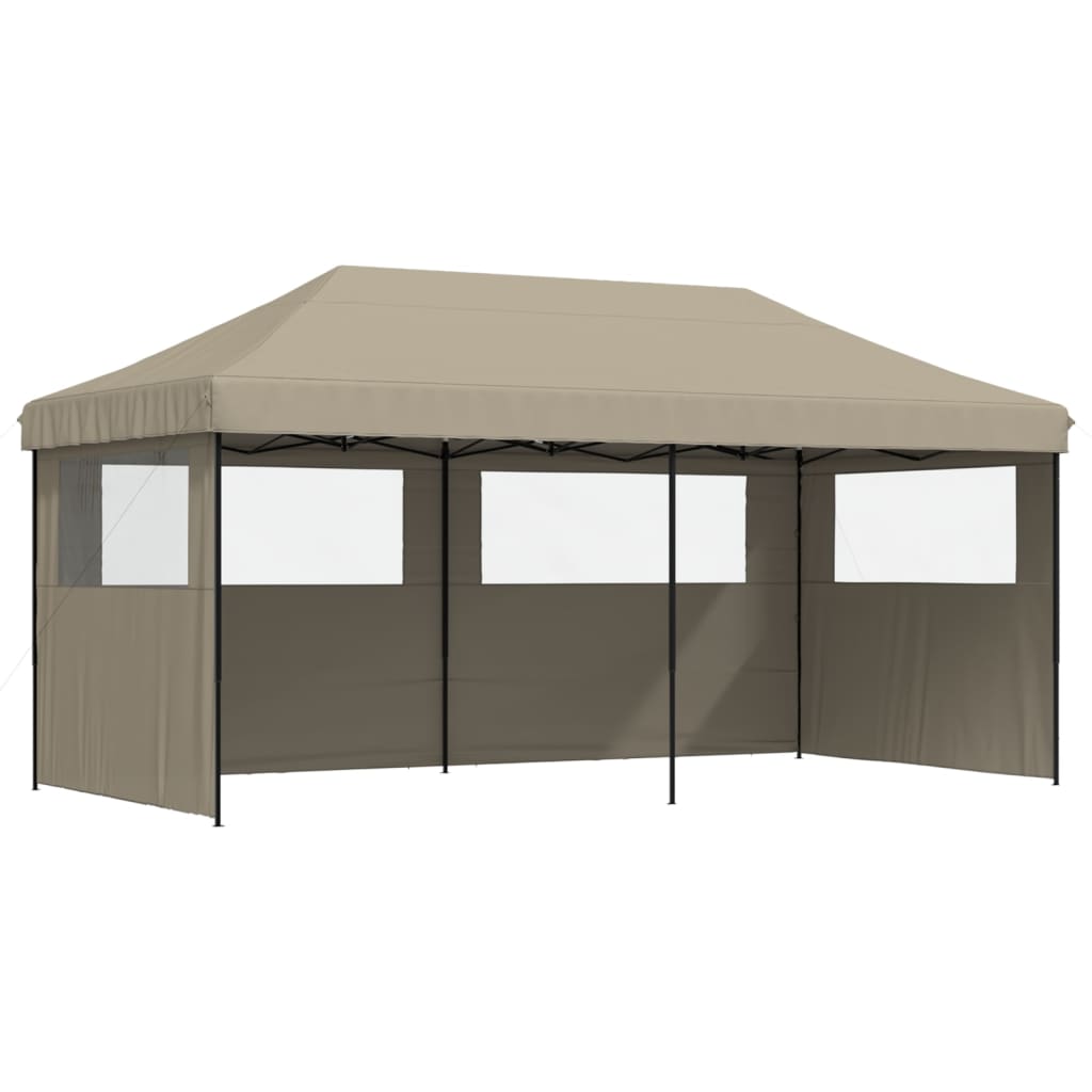 Partytent Inklapbaar Pop-Up Taupe