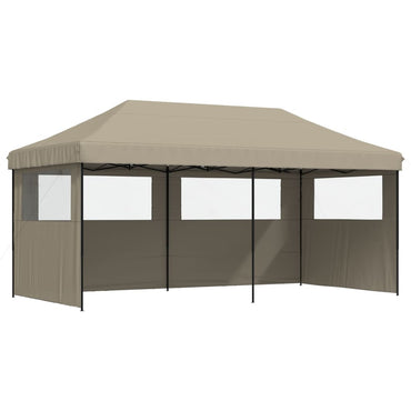 Partytent Inklapbaar Pop-Up Taupe