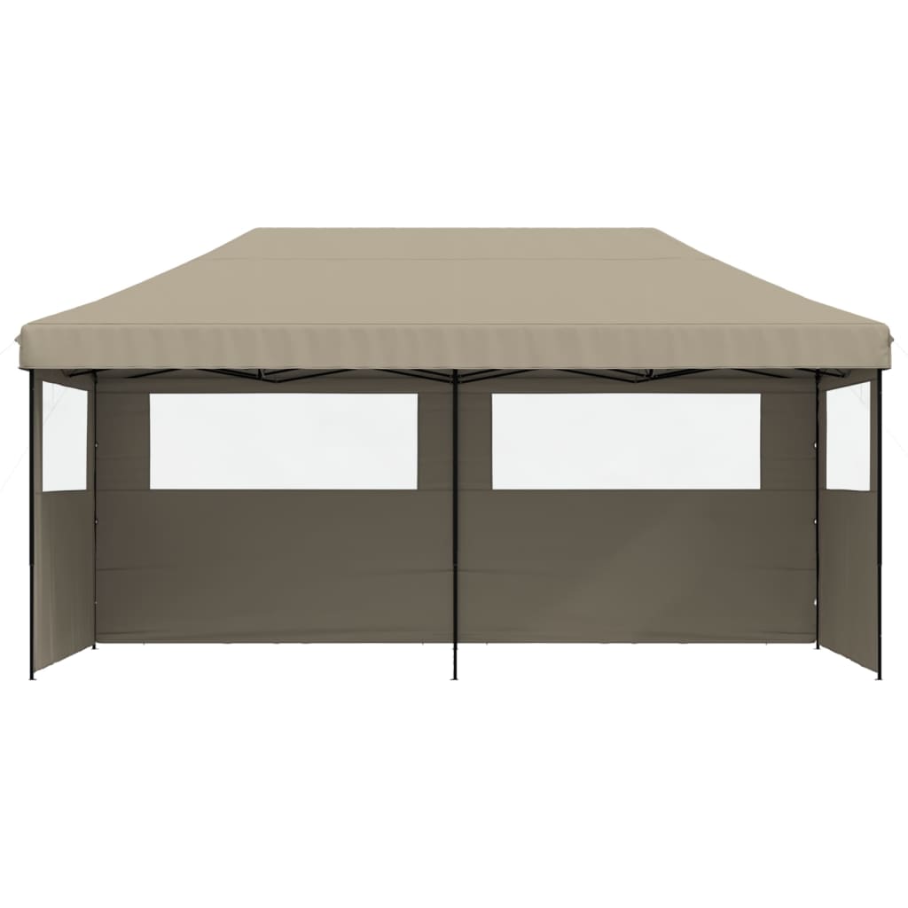 Partytent Inklapbaar Pop-Up Taupe
