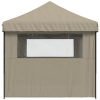 Partytent Inklapbaar Pop-Up Taupe
