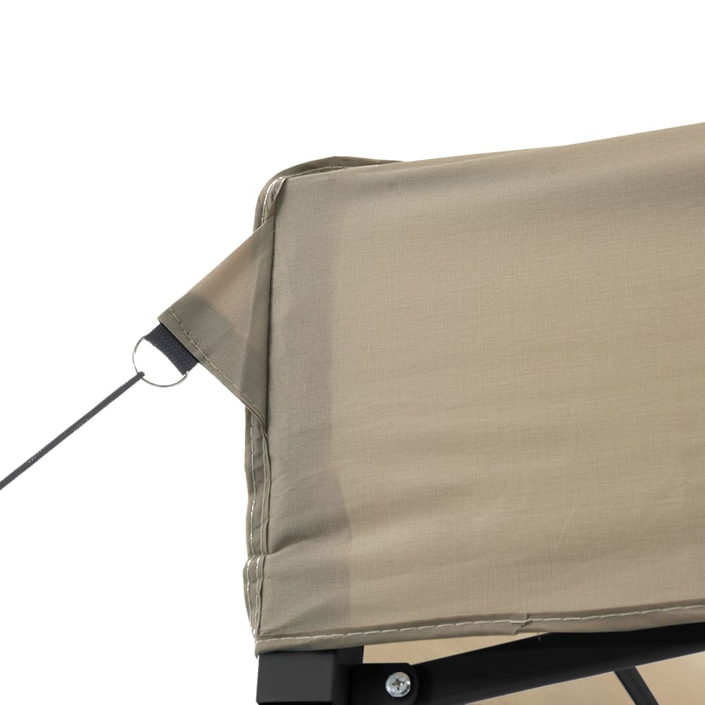 Partytent Inklapbaar Pop-Up Taupe