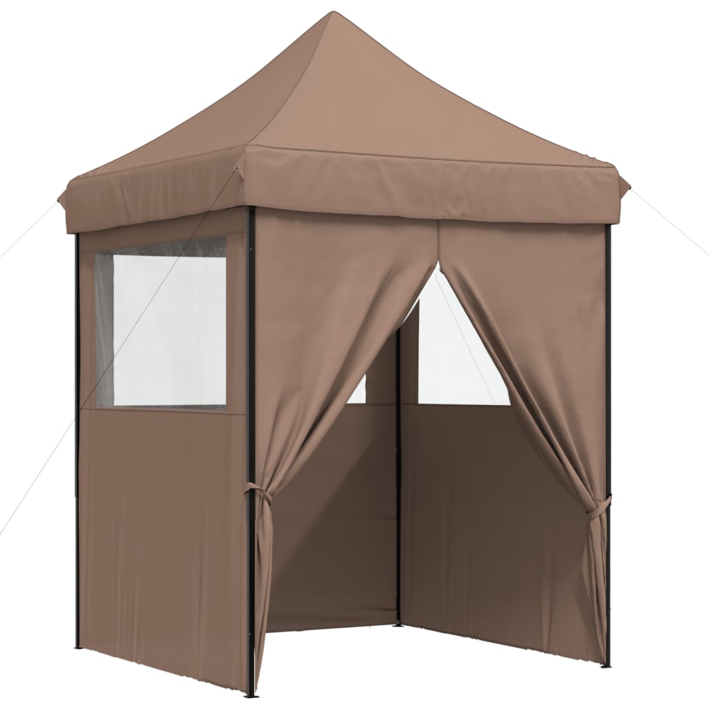 Partytent Inklapbaar Pop-Up Bruin
